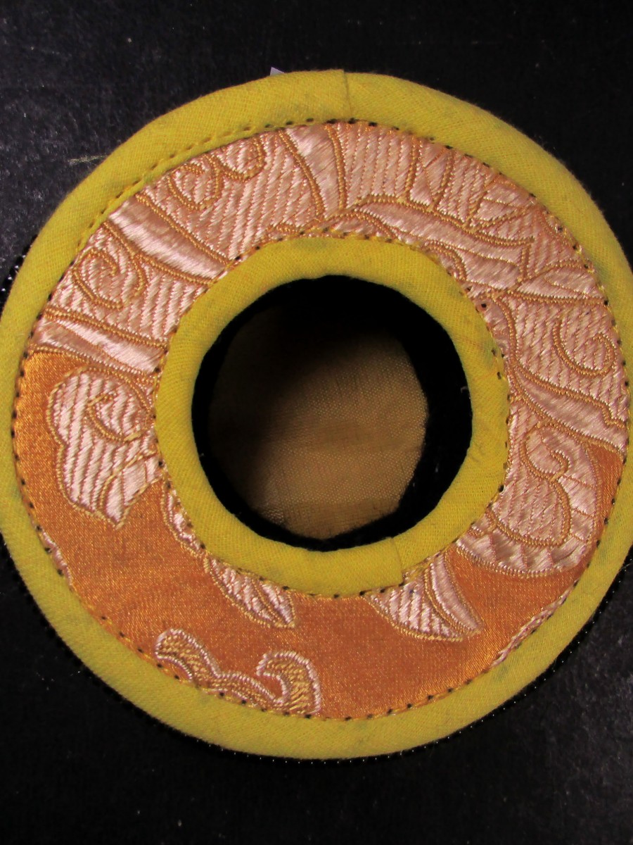 9.5 cm Tingsha box cymbal bell case Nepal - TN52
