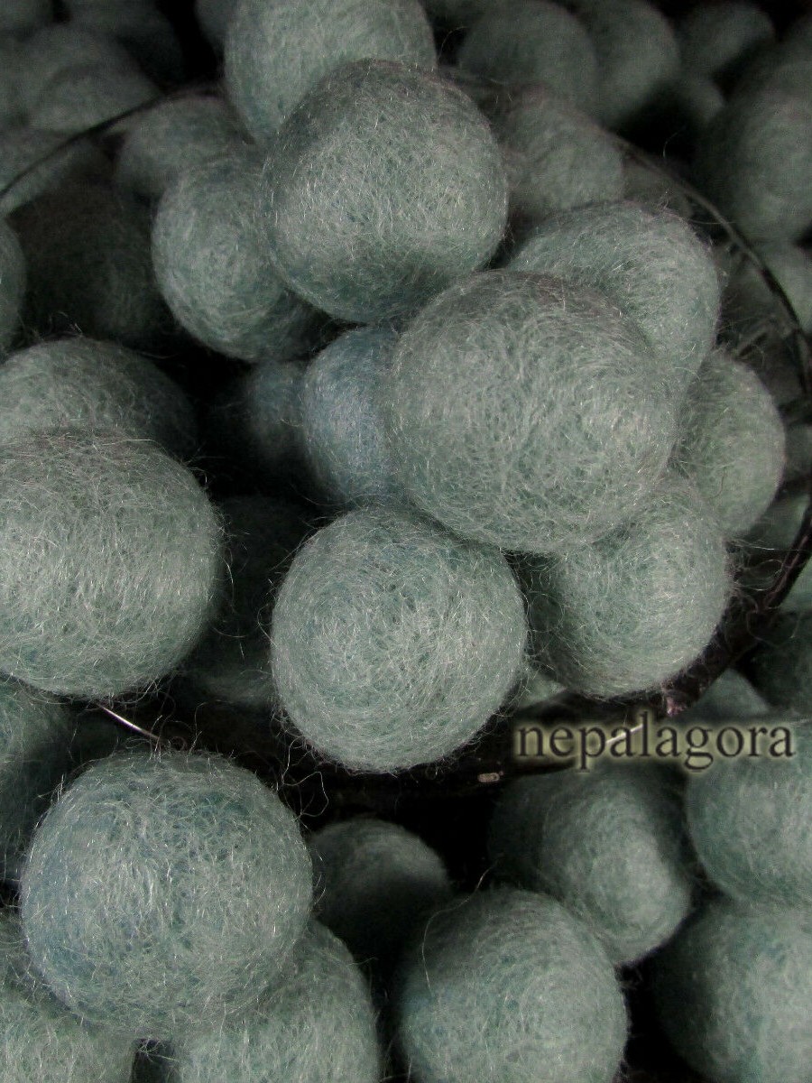 Handmade Wool Felt Ball 2cm - F113