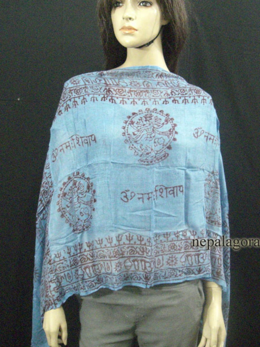 Om Namah Shiva Chant Printed scarf - Scnp192