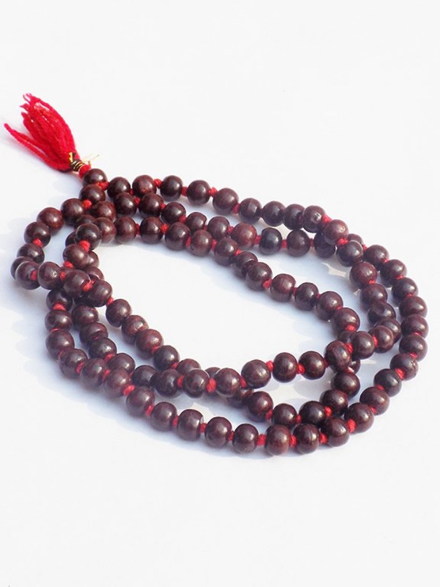 Rosewood Mala Rosary  Beads - Mala016