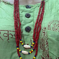 Ethnic Multi strand Gypsy Handmade Tribal Long Necklace India Jewelry