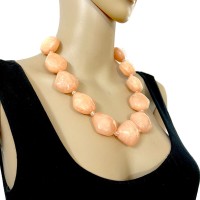 Ethnic TIBET Boho Gypsy Resin Bead Tribal Bold Women Necklace Gift Jewelry