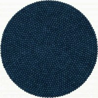 Felt ball 140 cm Round Area rug wool carpet Mat Kid Playmat room Home Decor  Nepal