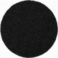 Felt ball 200 cm Round Area rug Carpet wool Mat Kid Playmat room Home Nepal