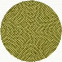 Felt ball 90 cm Round Area rug wool carpet Mat Kid Playmat room Home Decor  Nepal