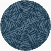 Felt ball Round Area rug wool carpet Mat Kid Playmat room Home Decor Nepal