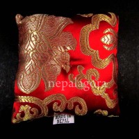 Handmade 3.5 inch brocade square singing bowl cushion Pillow Decor Nepal