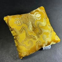 Handmade 4 inch brocade Buddhist square singing bowl cushion Pillow Nepal