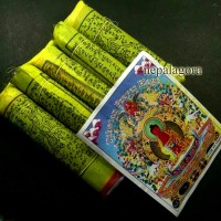 Set of 5 rolls Buddhism windhorse 6"x 4.5" 125 Tibet prayer flags Nepal