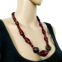 TIBET BOHO Gypsy Ethnic Horn Bead Women Necklace Tribal Gift India Jewelry