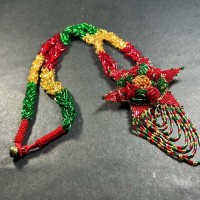 Tribal Ethnic multicolor Pote Bead Gypsy Style Handmade wedding Necklace Nepal